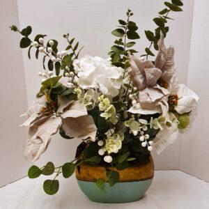 winter-floral-display-with-duck-egg-and-copper-vase